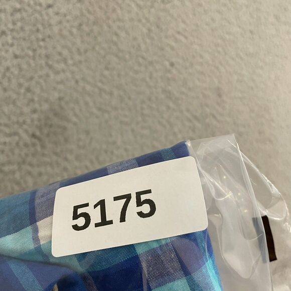 Club Room Shirt Men XL Blue Plaid Long Sleeve Button Down NWT - Picture 10 of 10